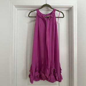 Rebecca Taylor | Mini Dress | Size: 0 | Fuchsia | Party, Wedding, Event |